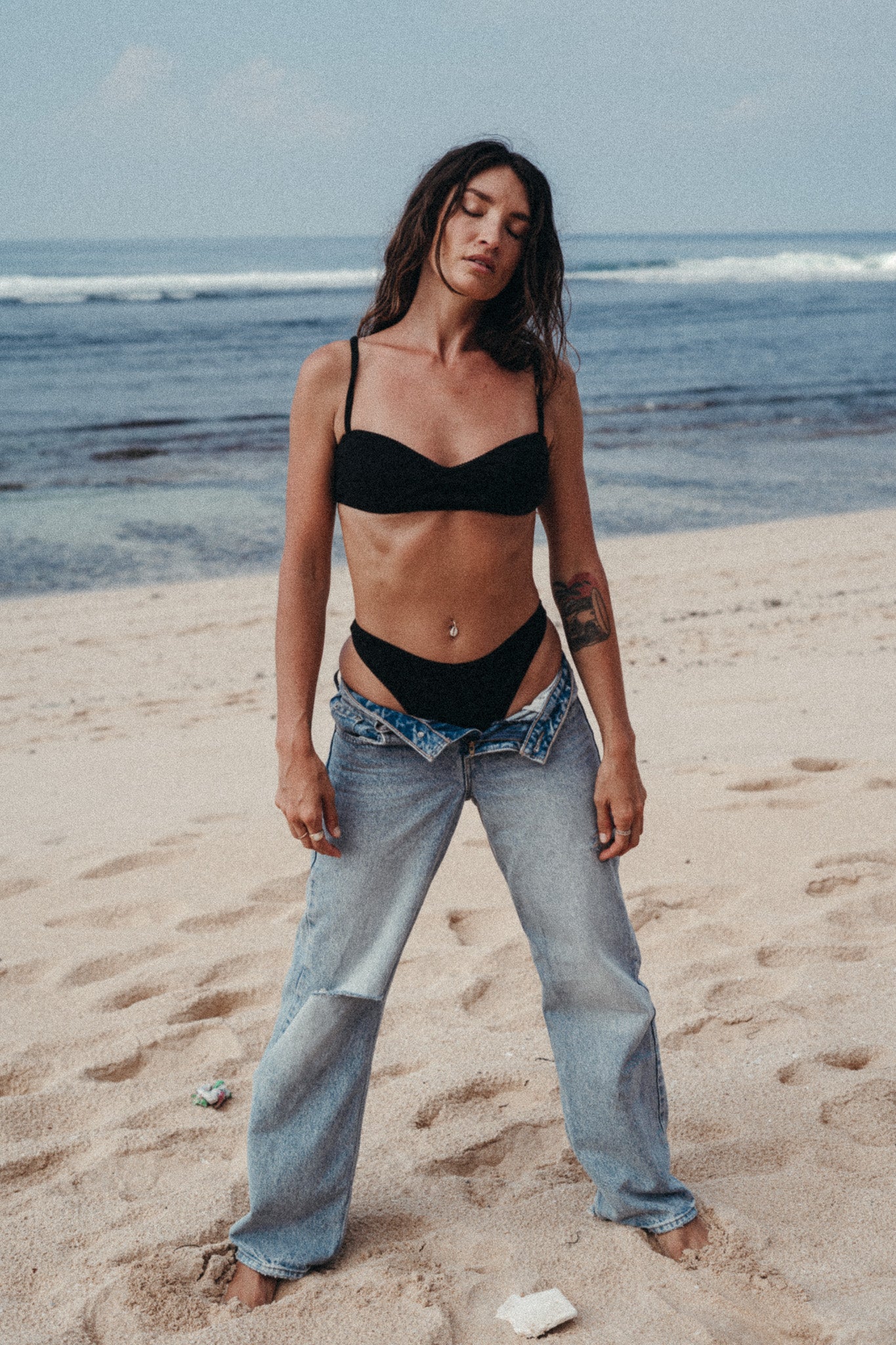 Cara Bralette (Noir)