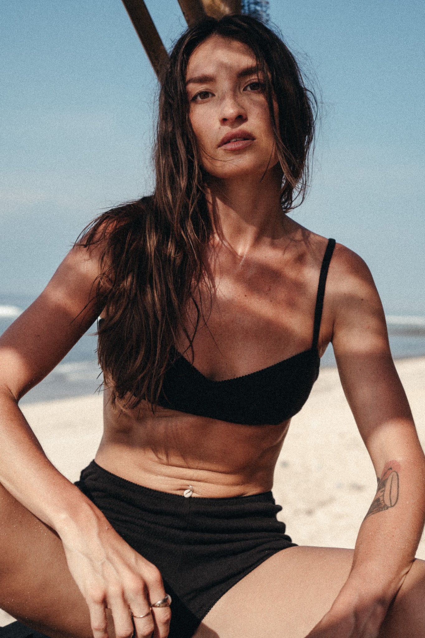 Cara Bralette (Noir)